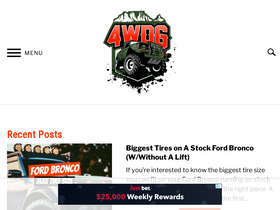 '4wheeldriveguide.com' screenshot