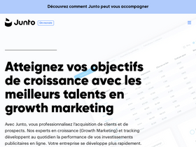 'junto.fr' screenshot