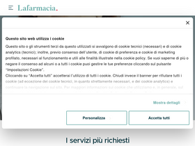 'lafarmacia.it' screenshot