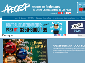 'apeoesp.org.br' screenshot