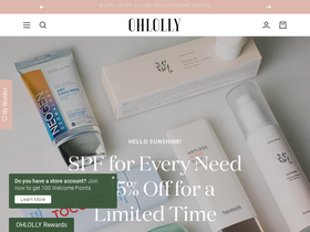 'ohlolly.com' screenshot
