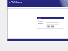 'abtc-aps.org' screenshot