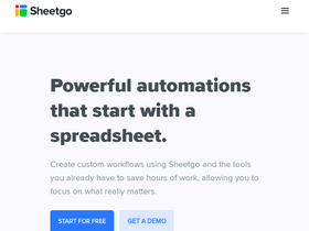 'sheetgo.com' screenshot