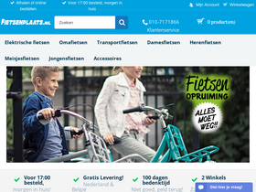 'fietsenplaats.nl' screenshot