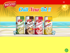 'bikano.com' screenshot