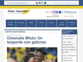 'tintaamarilla.es' screenshot