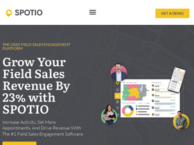 'spotio.com' screenshot