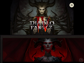 'diablofans.cz' screenshot