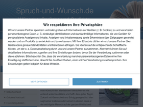 'spruch-und-wunsch.de' screenshot
