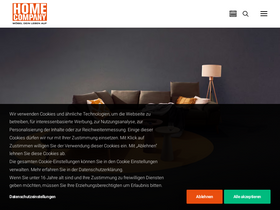 'homecompany-moebel.com' screenshot
