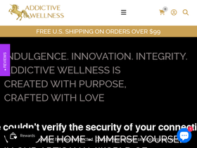 addictivewellness.com homepage screenshot