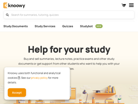 'knoowy.com' screenshot