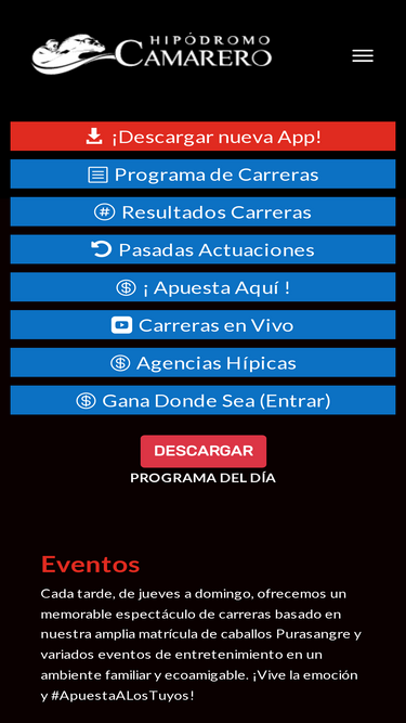 hipodromo-camarero.com
