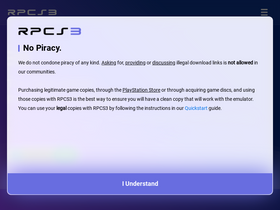 'rpcs3.net' screenshot