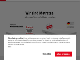 'bett1.de' screenshot