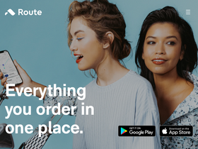 'route.com' screenshot