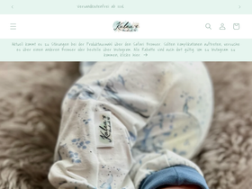 kaleas-handmade.de homepage screenshot