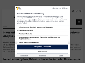 'abipur.de' screenshot
