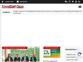 'traveldailynews.com' screenshot