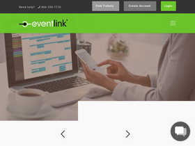 'eventlink.com' screenshot