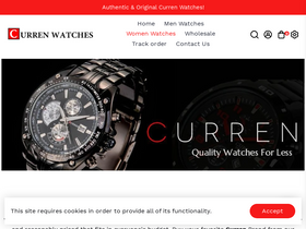 currenwatches.com website screenshot