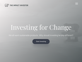 'theimpactinvestor.com' screenshot