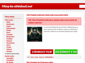 'filmy-ke-shlednuti.net' screenshot