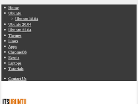 'itsubuntu.com' screenshot