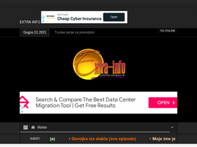 'extrainfo.net' screenshot