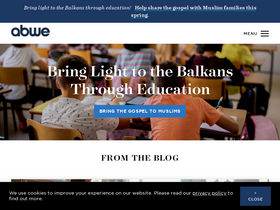 'abwe.org' screenshot