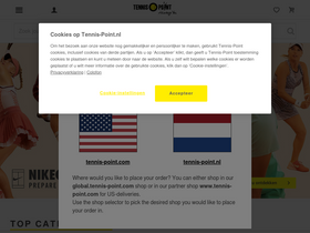 'tennis-point.nl' screenshot