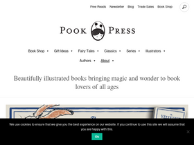 'pookpress.co.uk' screenshot
