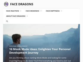 'facedragons.com' screenshot