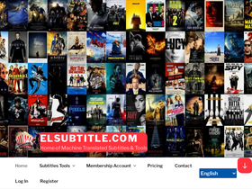 'elsubtitle.com' screenshot