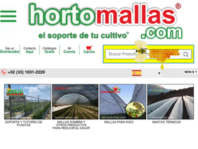 'hortomallas.com' screenshot