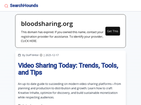 bloodsharing.org