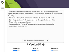 'readloud.net' screenshot