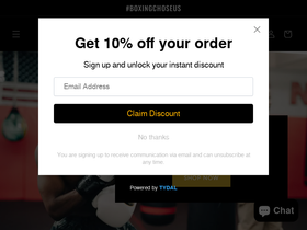 loadedboxing.com homepage screenshot