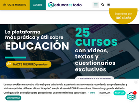 'educarestodo.com' screenshot