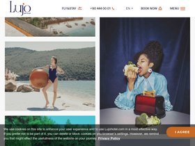 'lujohotel.com' screenshot