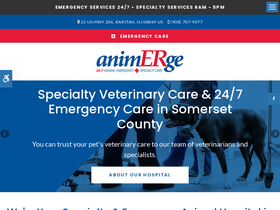 'animergevets.com' screenshot