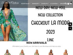 lamodaclothings.com homepage screenshot