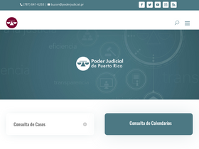 'poderjudicial.pr' screenshot