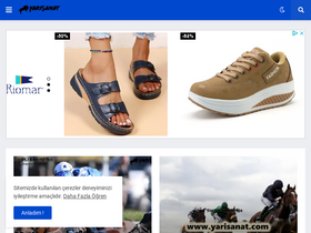 'yarisanat.com' screenshot