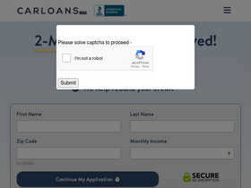 'carloans.com' screenshot