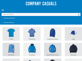 'companycasuals.com' screenshot