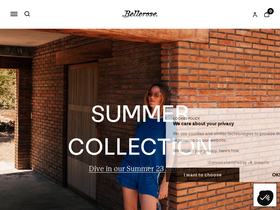 'bellerose.be' screenshot