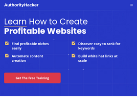 'authorityhacker.com' screenshot