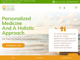 'rosewellness.com' screenshot