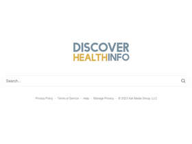 'discoverhealthinfo.com' screenshot